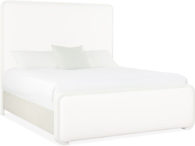 Hooker Furniture Bedroom Serenity Ashore Cal King Upholstered Panel Bed