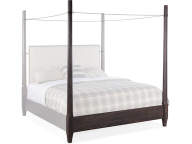 Hooker Furniture Bedroom Big Sky King Poster Bed w/canopy