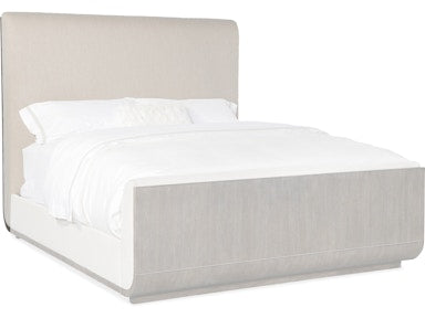 Hooker Furniture Bedroom Modern Mood Cal King Upholstered Panel Bed