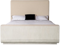 Hooker Furniture Bedroom Modern Mood King Upholstered Panel Bed