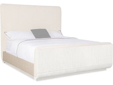 Hooker Furniture Bedroom Modern Mood King Upholstered Panel Bed
