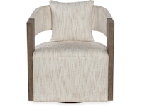 Hooker Furniture Living Room Calloway Peak Swivel Chair