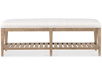 Hooker Furniture Bedroom Vineyard Row Bed Bench