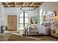 Hooker Furniture Bedroom Vineyard Row Bed Bench
