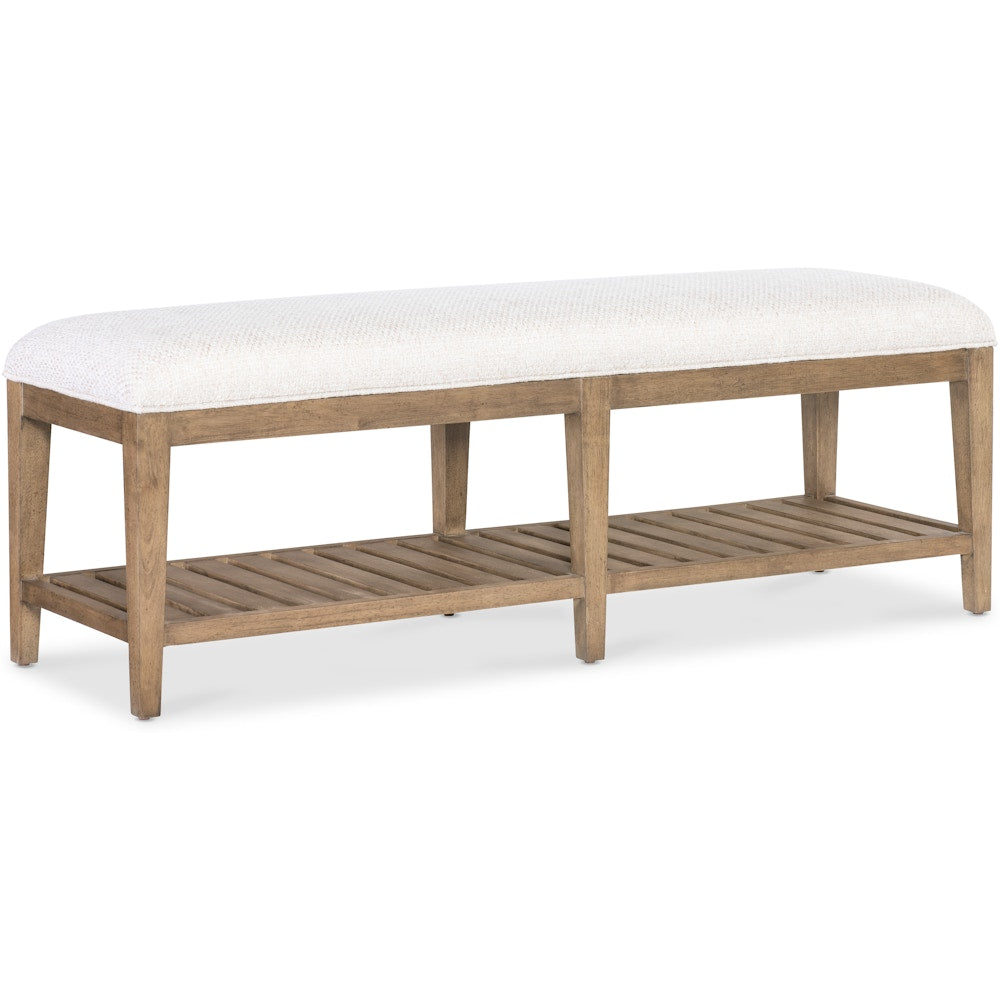 Hooker Furniture Bedroom Vineyard Row Bed Bench