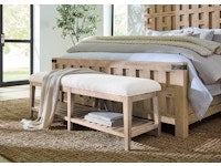 Hooker Furniture Bedroom Vineyard Row Bed Bench