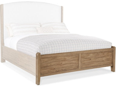 Hooker Furniture Bedroom Vineyard Row King Upholstered Bed