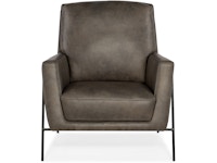 Hooker Furniture Living Room Amette Metal Frame Club Chair