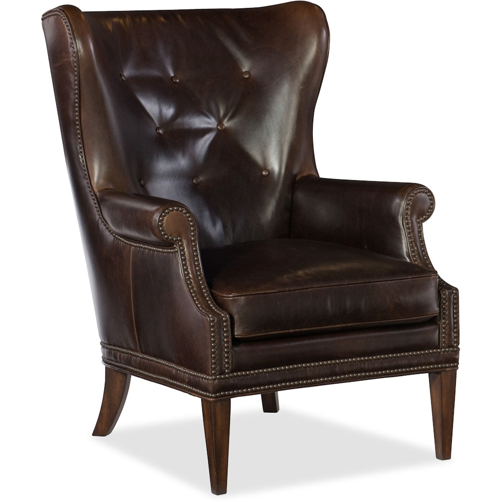 Hooker Furniture Living Room Maya Wing Club Chair