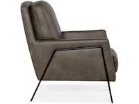 Hooker Furniture Living Room Amette Metal Frame Club Chair