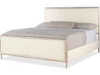 Hooker Furniture Bedroom Westwood Queen Upholstered Metal Bed