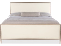 Hooker Furniture Bedroom Westwood Queen Upholstered Metal Bed