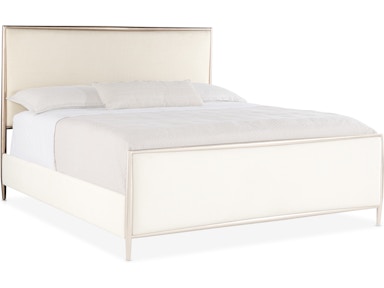 Hooker Furniture Bedroom Westwood King Upholstered Metal Bed