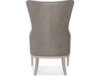 Hooker Furniture Living Room Kyndall Club Chair with Accent Pillow