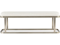 Hooker Furniture Bedroom Linville Falls River Branch Upholstered Bench