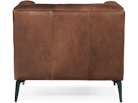 Hooker Furniture Living Room Nicolla Leather Stationary Chair