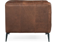 Hooker Furniture Living Room Nicolla Leather Stationary Chair