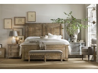 Hooker Furniture Bedroom Boheme Laurier King Panel Bed
