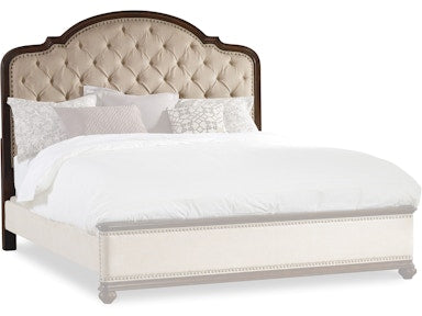 Hooker Furniture Bedroom Leesburg Queen Upholstered Bed