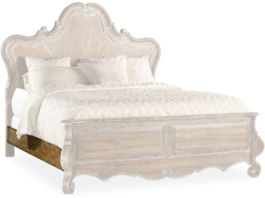 Hooker Furniture Bedroom Chatelet King Wood Panel Bed