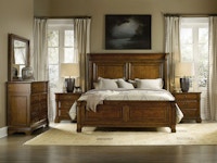 Hooker Furniture Bedroom Tynecastle King Panel Bed