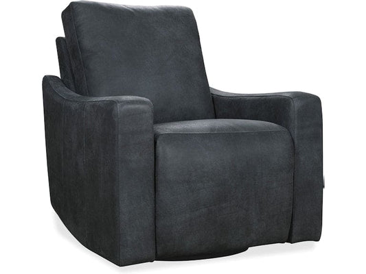 Hooker Furniture Living Room Lewis Power Swivel Recliner