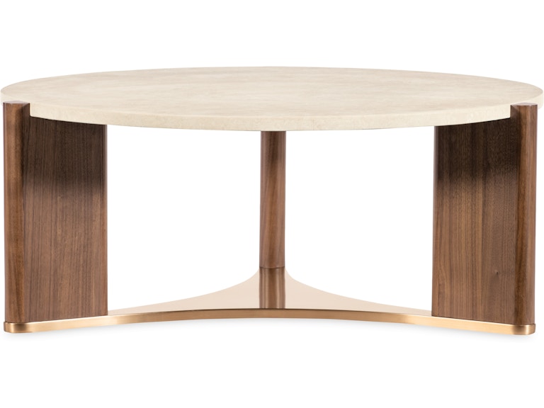 Hooker Furniture Living Room Eleana Round Cocktail Table