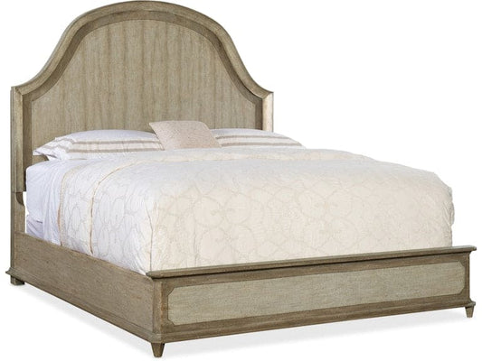 Hooker Furniture Bedroom Alfresco Lauro King Panel Bed with Metal