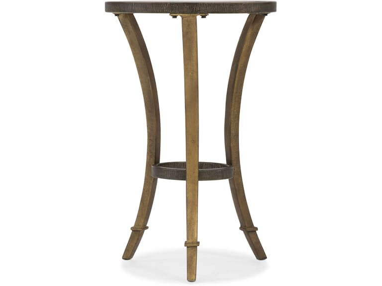 Hooker Furniture Living Room Round Accent Martini Table