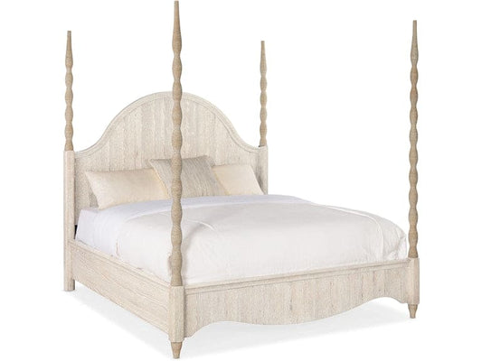 Hooker Furniture Bedroom Serenity Jetty Cal King Poster Bed