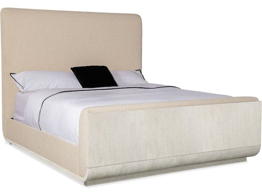 Hooker Furniture Bedroom Modern Mood Cal King Upholstered Panel Bed