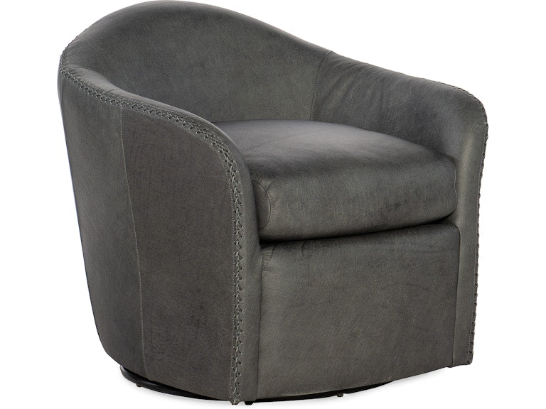 Hooker Furniture Living Room Roper Swivel Club Chair