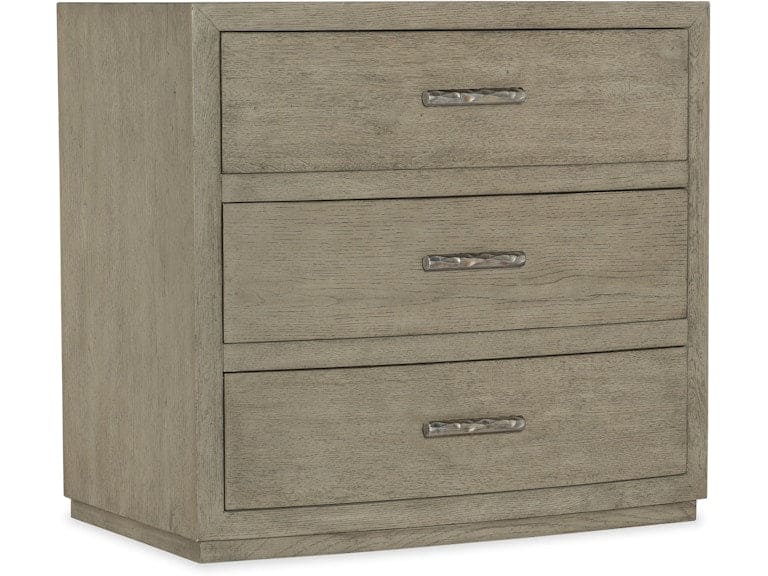 Hooker Furniture Bedroom Linville Falls Ashford Three Drawer Nightstand