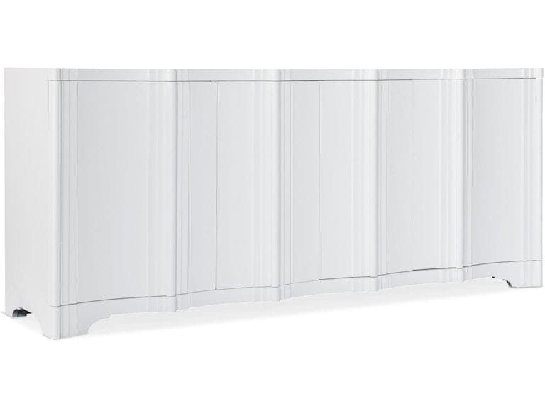 Hooker Furniture Home Entertainment Melange Corinth Four Door Entertainment Console