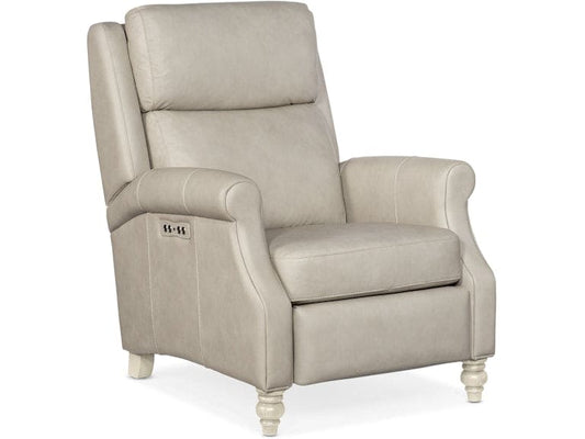 Hooker Furniture Living Room Hurley Power Recliner with Power Headrest