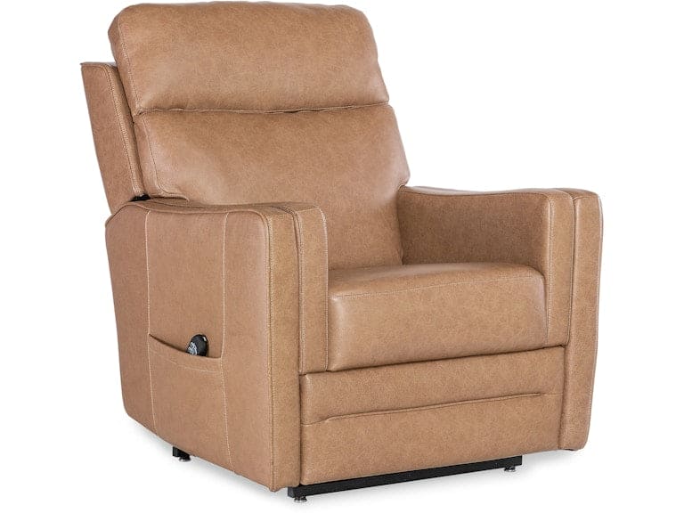 Hooker Furniture Living Room Thyme Power Recliner w/ PWR Headrest, Lumbar, and Lift