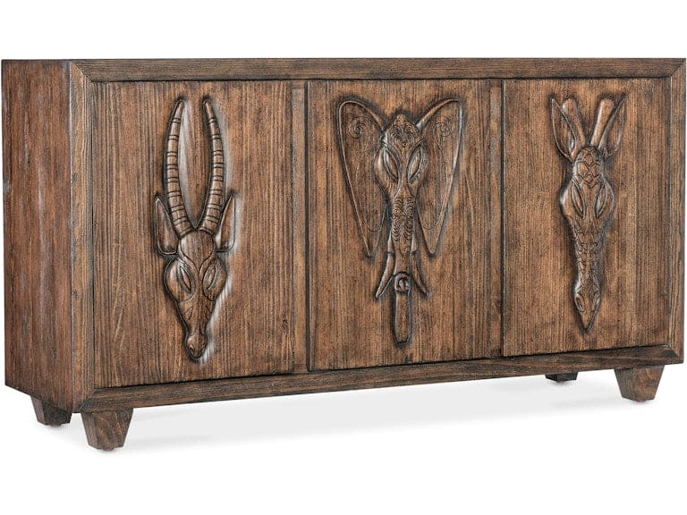 Hooker Furniture Living Room Commerce & Market Safari Credenza