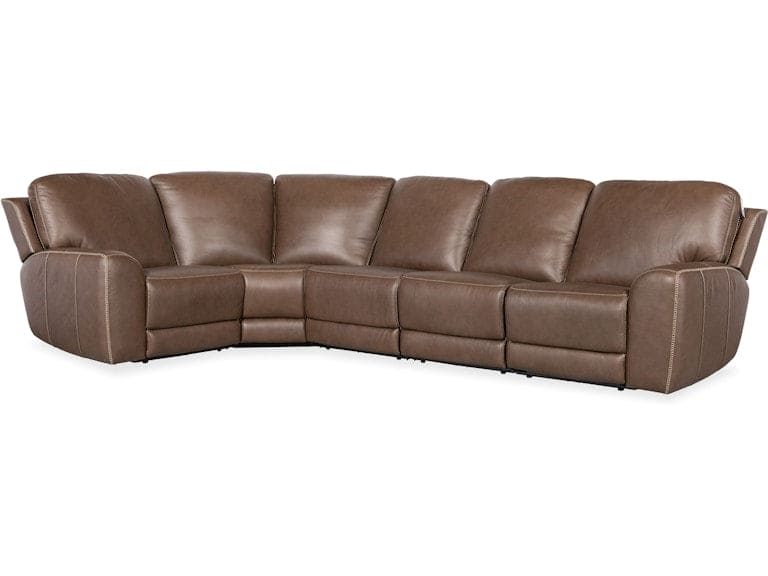 Hooker Furniture Living Room Torres 5 Piece Sectional