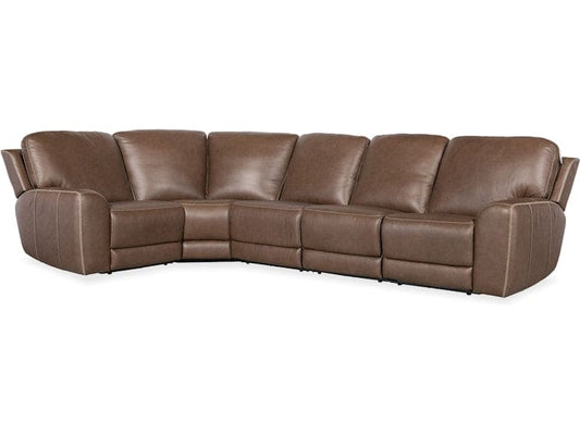 Hooker Furniture Living Room Torres 5 Piece Sectional