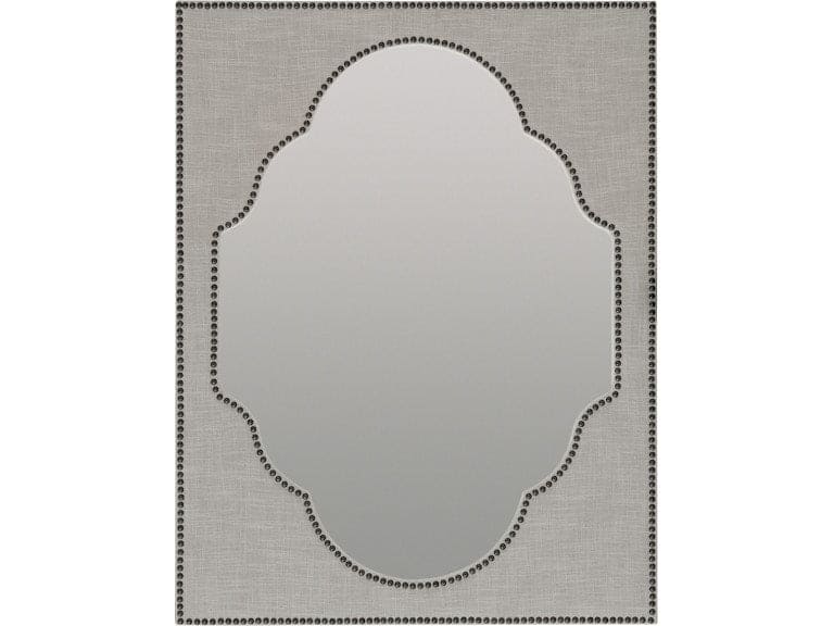 Hooker Furniture Bedroom Boheme Nourmand Linen Wrapped Mirror