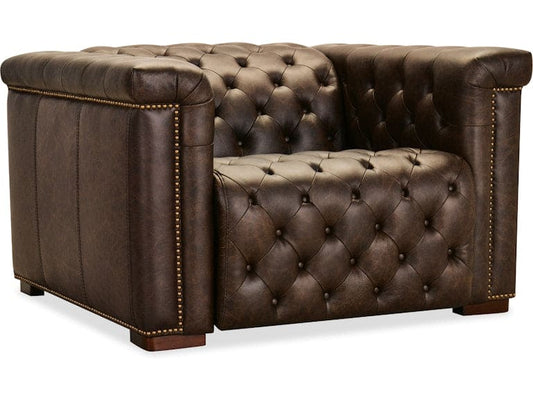 Hooker Furniture Living Room Savion Deux Power Recliner with Power Headrest