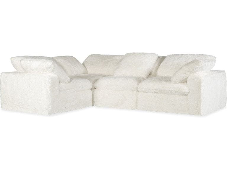 Hooker Furniture Living Room Barefoot 4-Seat Sectional