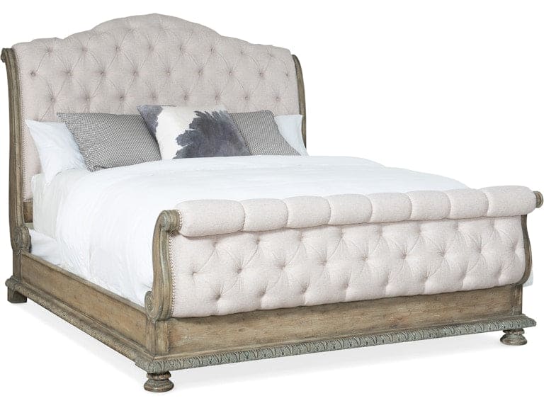 Hooker Furniture Bedroom Castella California King Tufted Bed