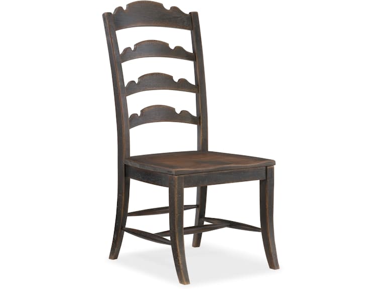 Hooker Furniture Casual Dining Hill Country Twin Sisters Ladderback Side Chair - 2 per carton/price ea