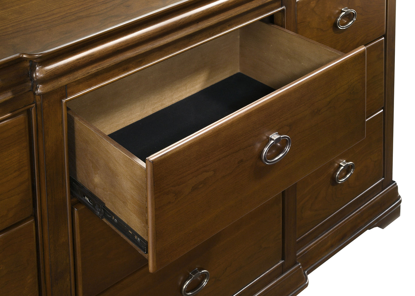 Garland 11-drawer Bedroom Dresser Cabinet Brown Cherry