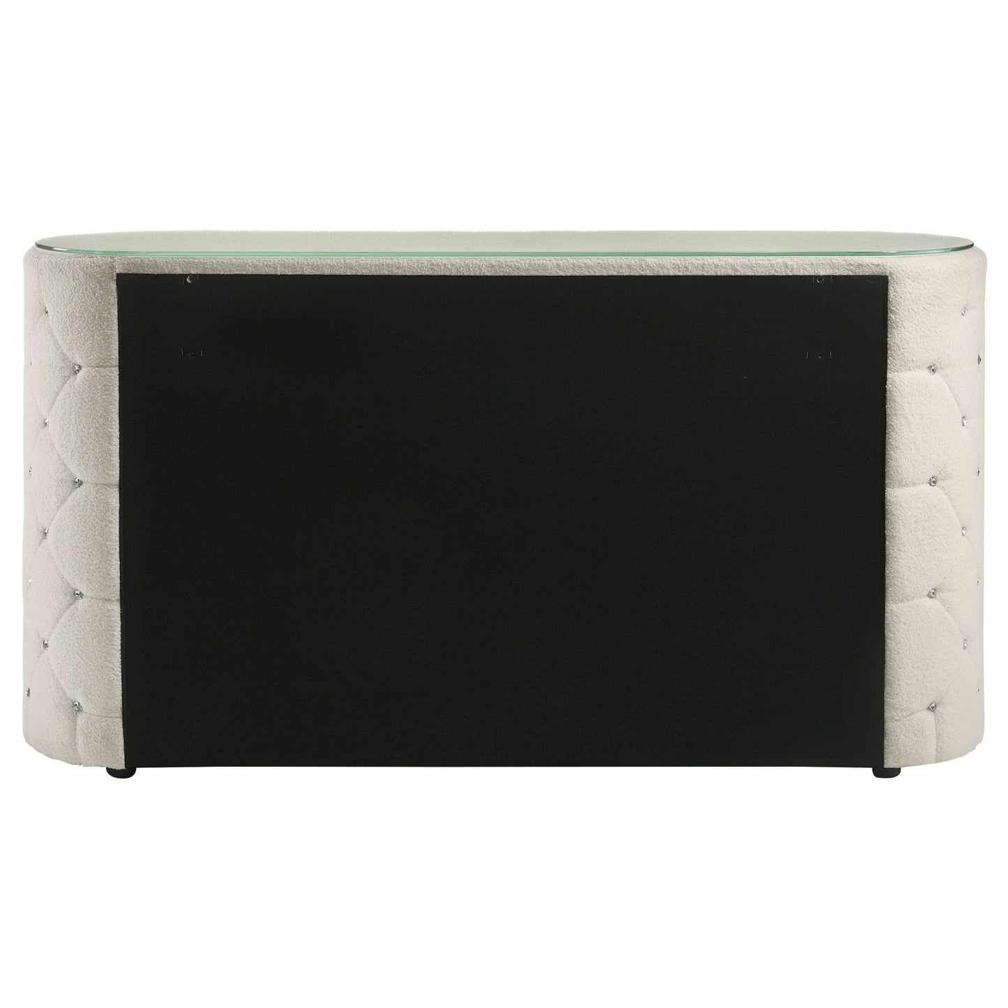 Sonya 6-drawer Upholstered Bedroom Dresser Ivory