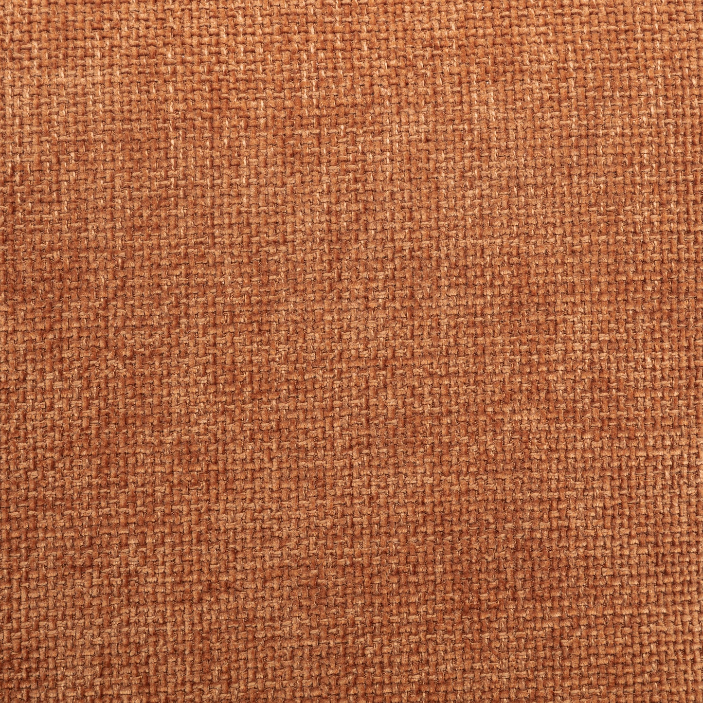 Octavia Fabric Upholstered Rectangular Ottoman Orange