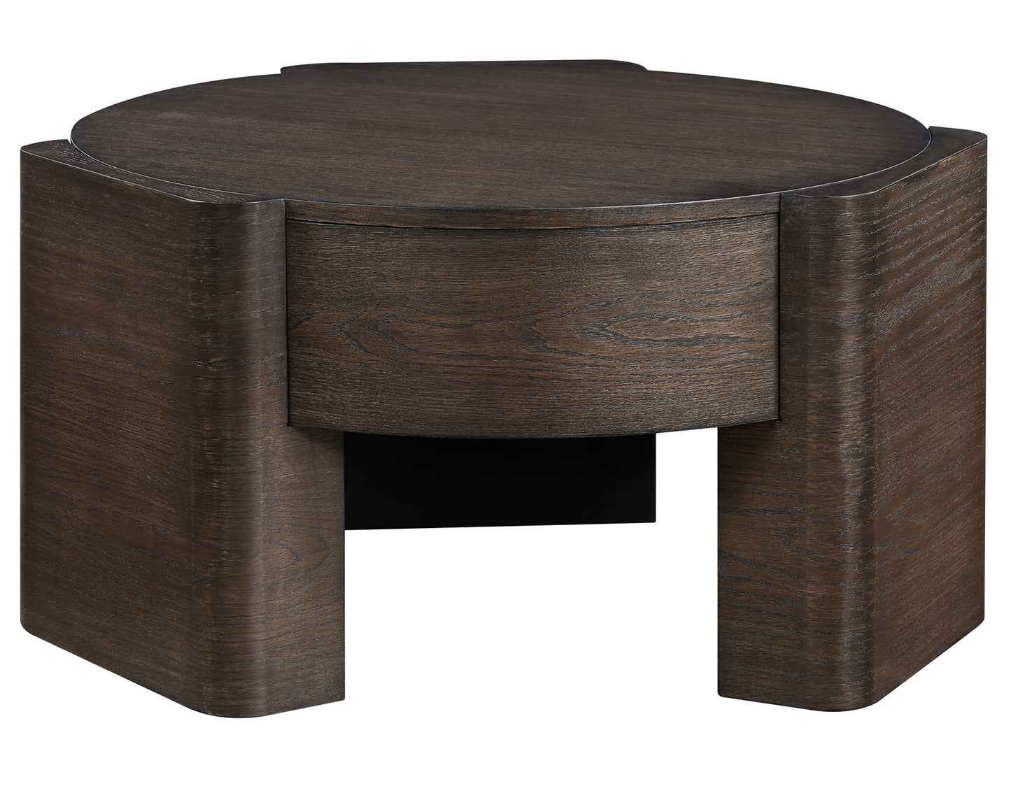 Salina Round Castered 3-Piece Table Set