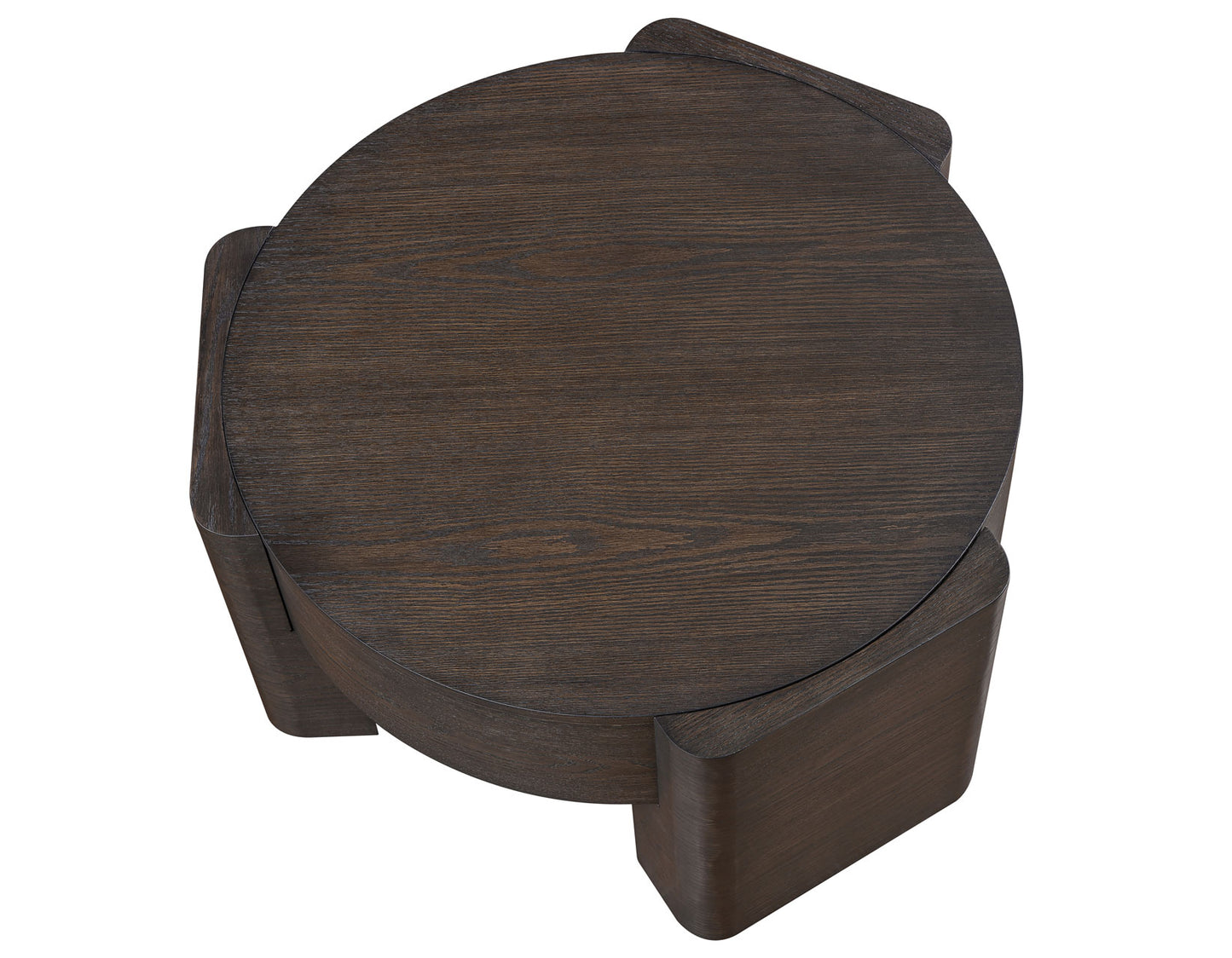 Salina Round Castered 3-Piece Table Set