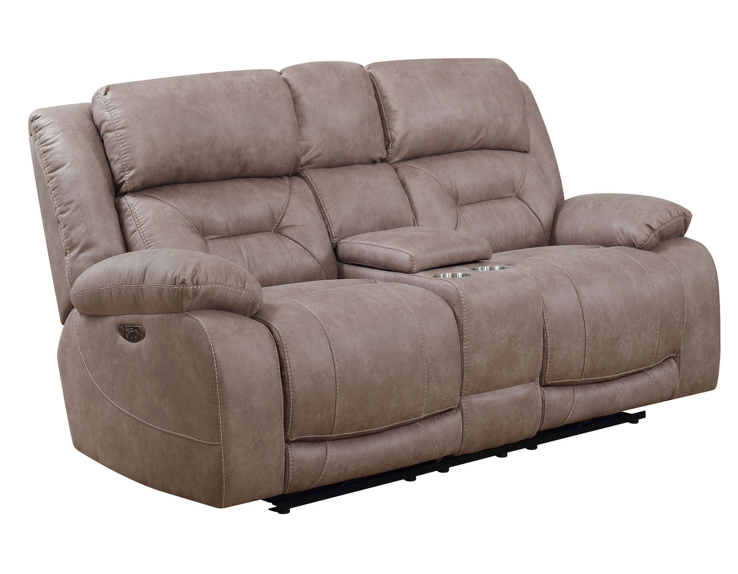Aria Desert Sand 3 Piece Dual Power Motion Set(Sofa, Loveseat & Chair)